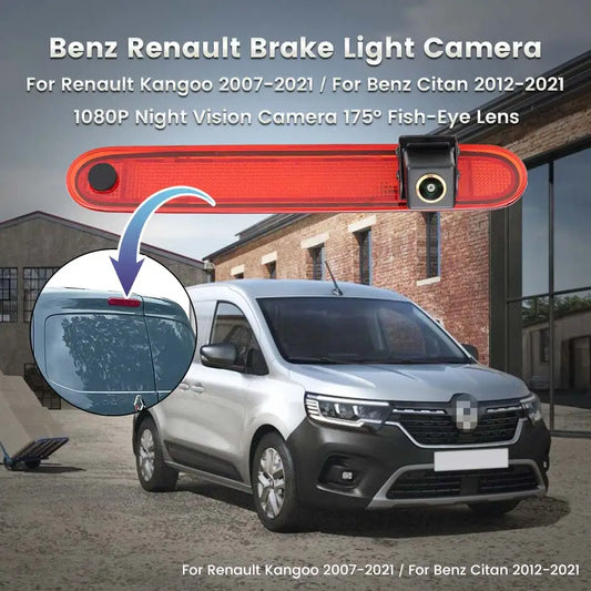 Kangoo / Citan - Cámara Marcha Atrás AHD 1080P con Monitor 7"