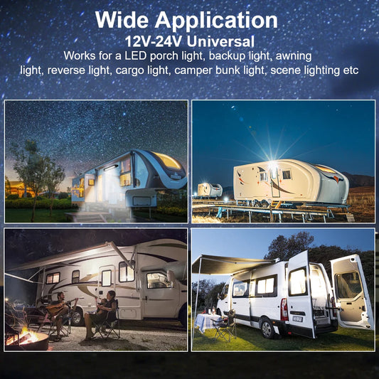 Barra LED Exterior 12V/24V para RV y Caravana