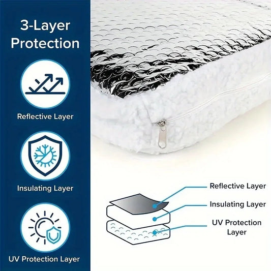 Aislante Térmico y Solar para Claraboya y Ventilación de Autocaravana