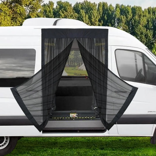 Moustiquaire Universelle - Mercedes Sprinter / Ford Transit / RAM ProMaster Toit Surélevé · Ventilation · Anti-Insectes · Magnétique
