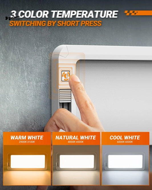 Luz LED Interior para RV 12V Regulable 3 Colores