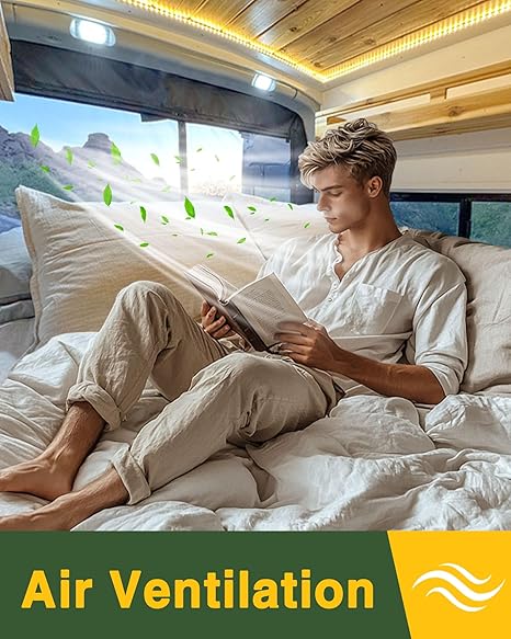 Rear Mosquito Net for Camper Van and Motorhome