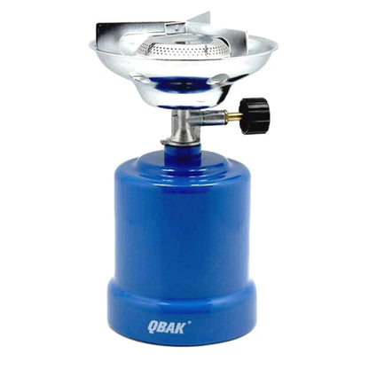 Hornillo Gas Plegable - Regulador de Llama + Compatible Botella 190g