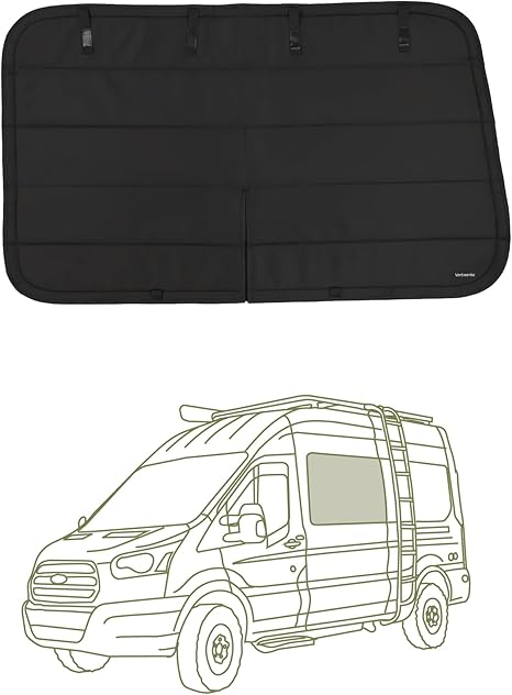 Ford Transit +2015 a 2026 - Aislamiento térmico color gris carbón