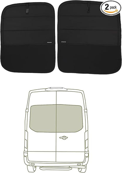 Ford Transit +2015 a 2026 - Aislamiento térmico color gris carbón