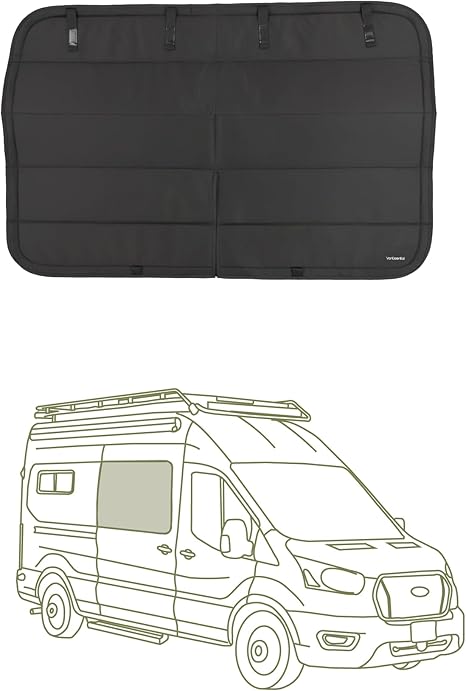 Ford Transit +2015 a 2026 - Aislamiento térmico color gris carbón