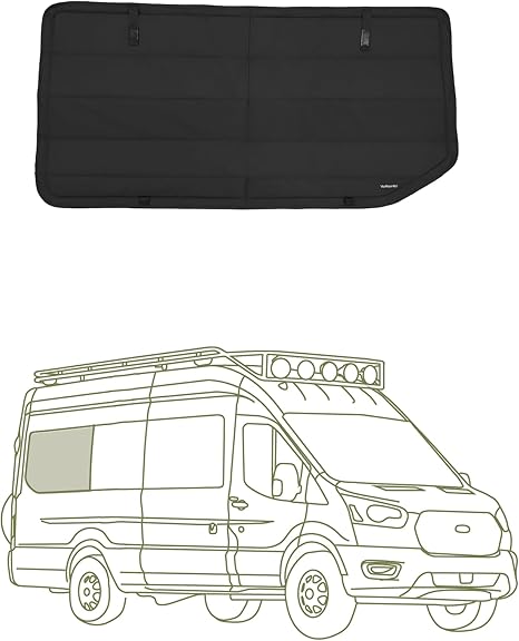 Ford Transit +2015 a 2026 - Aislamiento térmico color gris carbón