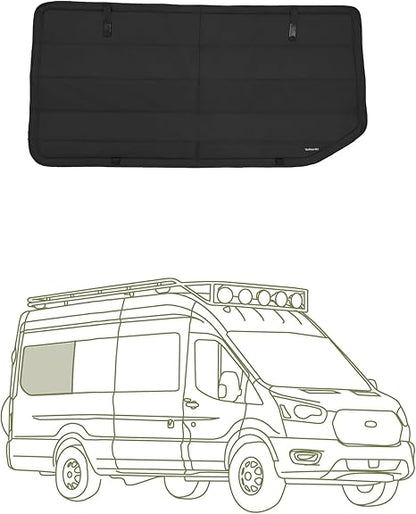 Ford Transit +2015 a 2026 - Aislamiento térmico color gris carbón