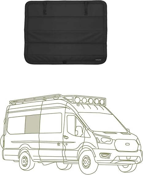 Ford Transit +2015 a 2026 - Aislamiento térmico color gris carbón