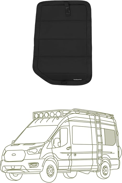 Ford Transit +2015 a 2026 - Aislamiento térmico color gris carbón