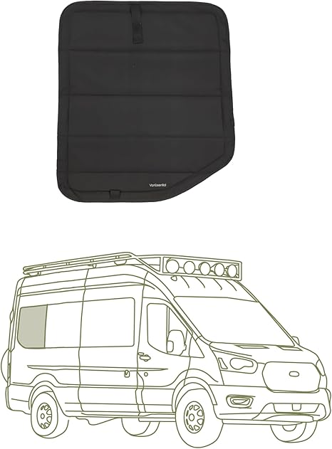 Ford Transit +2015 a 2026 - Aislamiento térmico color gris carbón