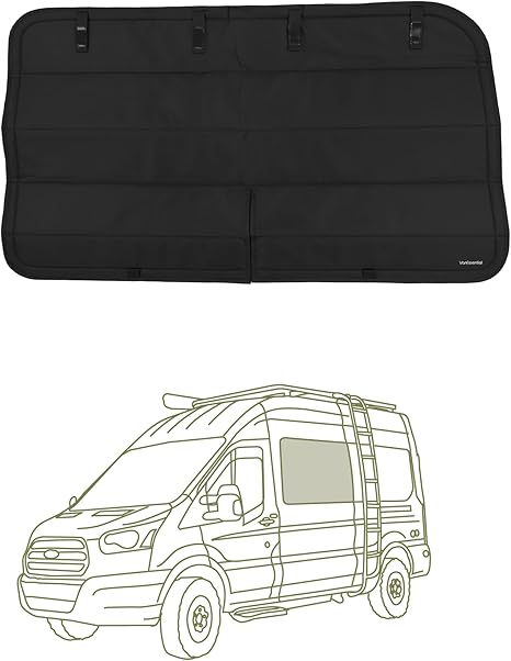 Ford Transit +2015 a 2026 - Aislamiento térmico color gris carbón