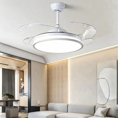 Ventilador de Techo con Luz LED Regulable y Mando