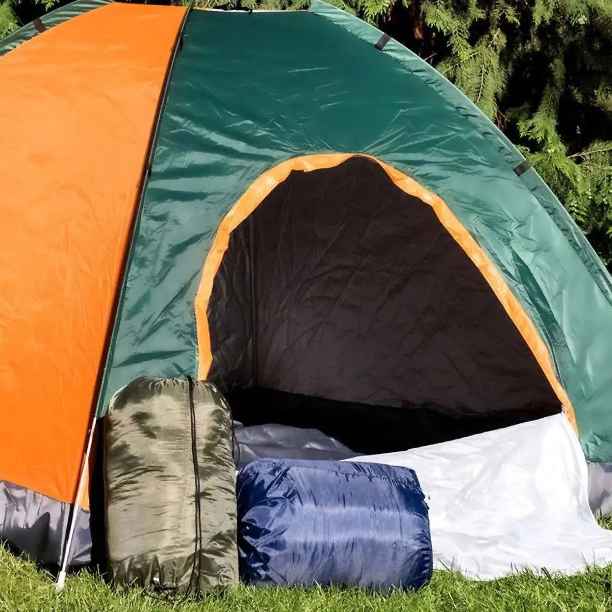 Tienda de Campaña ALMALUX 3–4 Personas | Montaje Rápido y Ultraligera