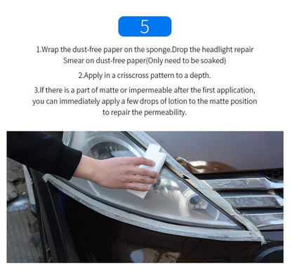 800ML Car Headlight Repair & Polishing Fluid