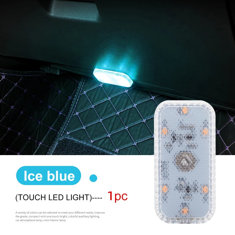 Mini Luz LED Táctil para Coche o Camper – Recargable USB
