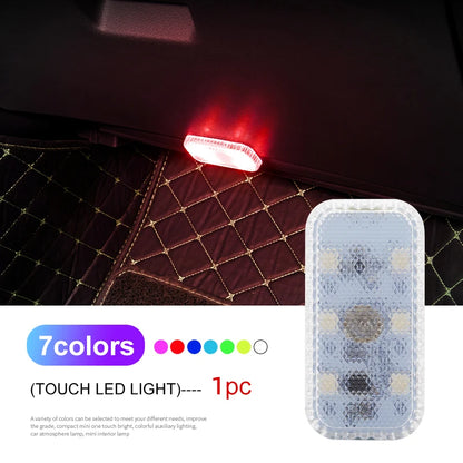 Mini Luz LED Táctil para Coche o Camper – Recargable USB