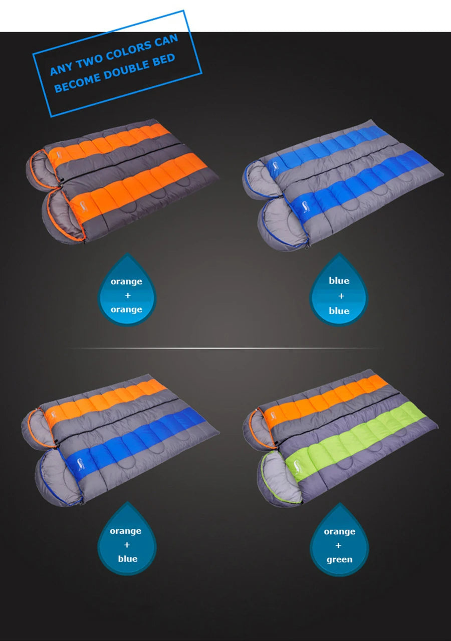 Saco de Dormir Desert&Fox Tipo Sobre | Algodón | 3 Estaciones