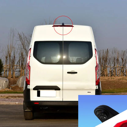 Ford Transit 2015-2020 - Cámara Marcha Atrás HD 720P con Luz de Freno