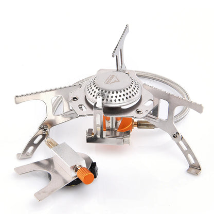 Hornillo Plegable Acero Inox - Encendido Integrado + Alta Montaña