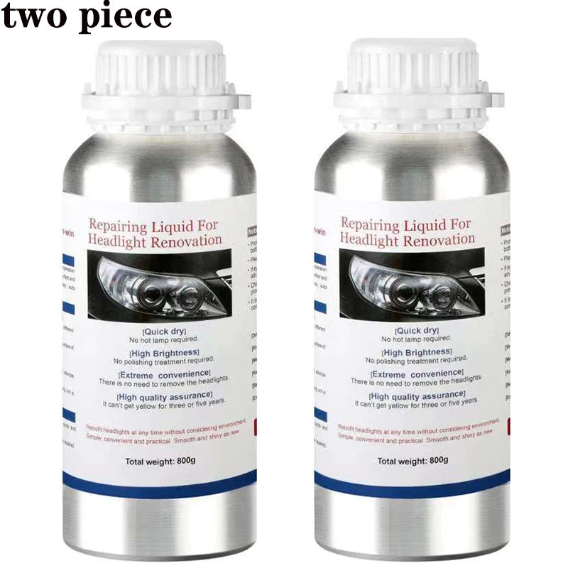 800ML Car Headlight Repair & Polishing Fluid