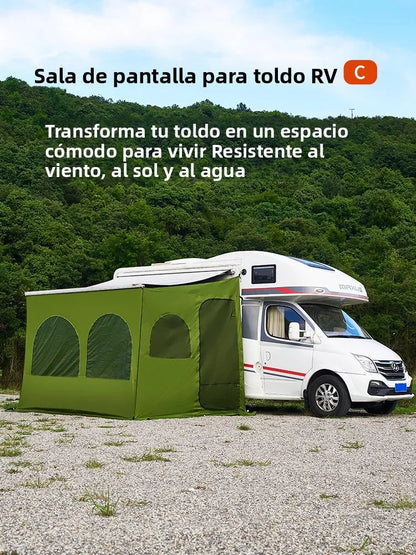 Tienda de Privacidad y Toldo Lateral para RV