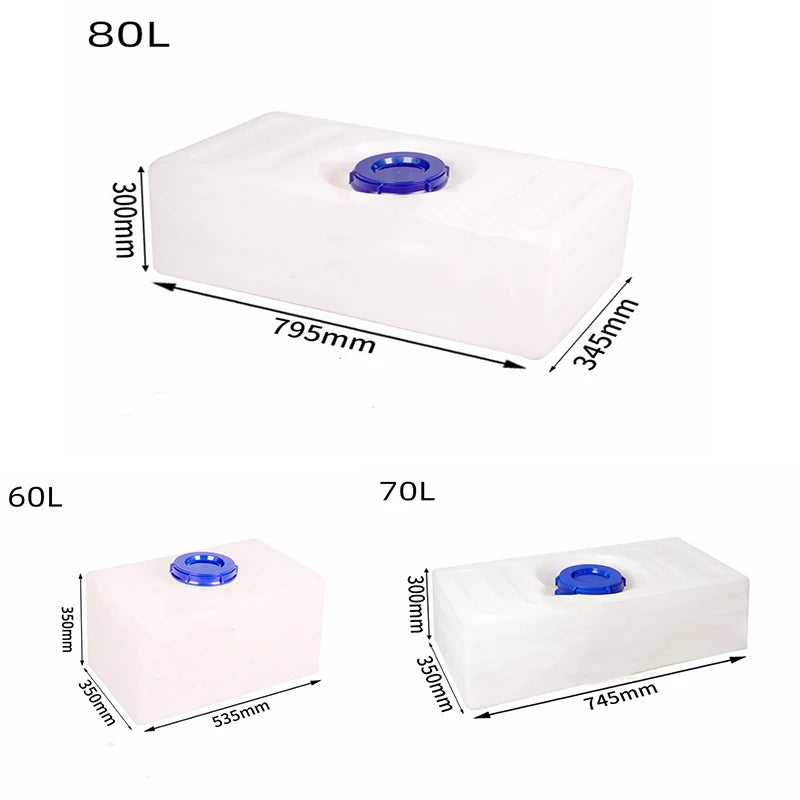Depósito de Agua para Autocaravana y Camper – 60L / 70L / 80L / 100L