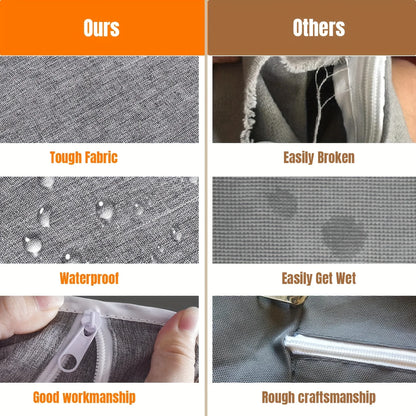 Sac à linge suspendu avec fermeture éclair – Idéal pour les camping-cars et les caravanes 