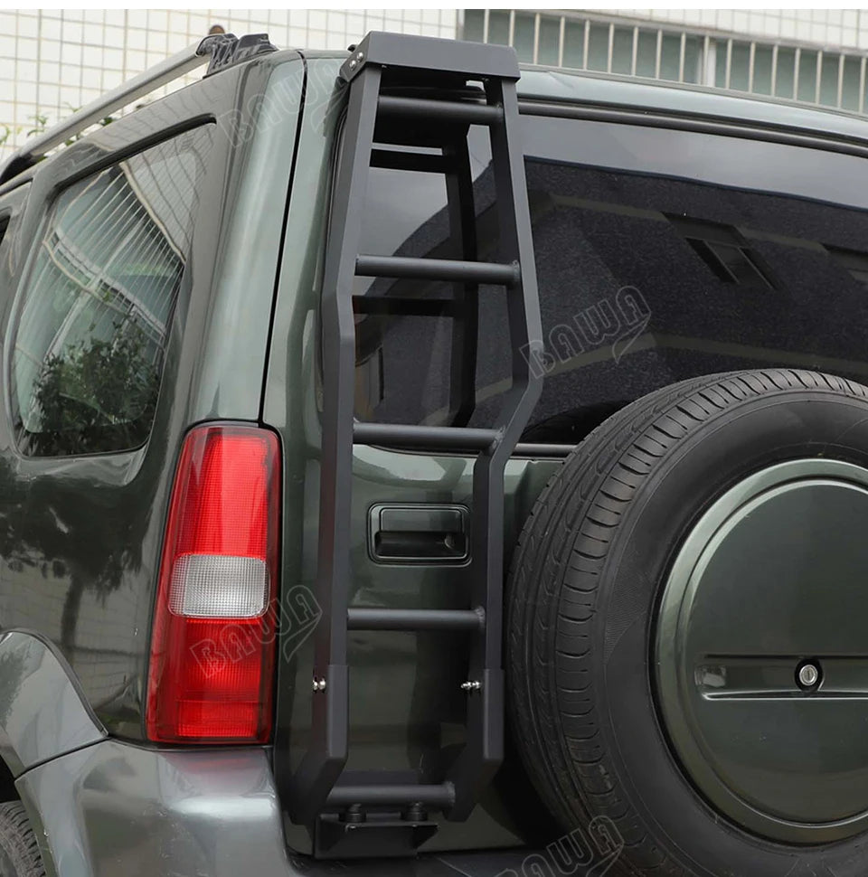 Échelle de hayon arrière pour Suzuki Jimny (2007–2017) – Alliage d'aluminium 