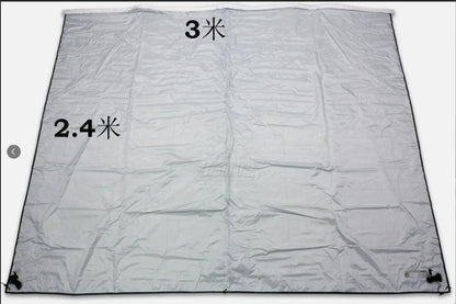 Toldo / Velas de Sombra 3x2,4m para Caravana, Autocaravana o Camper –