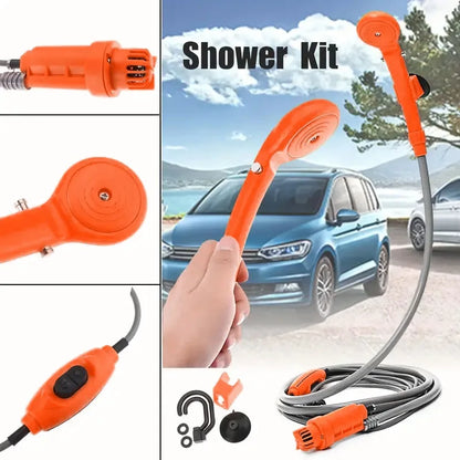 Douche portable 12 V pour voiture et camping