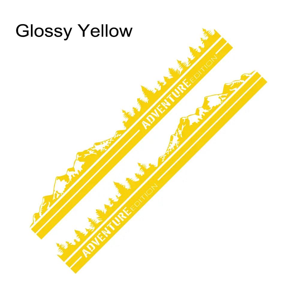 Vinilos Laterales de Montaña para Renault Trafic | Pegatinas Decorativas para Puertas SWB y LWB