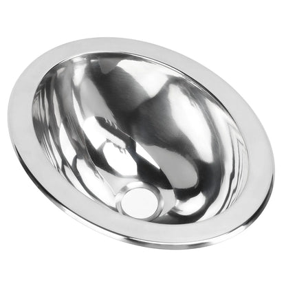 Lavabo Compacto de Acero Inoxidable para Camper y Barco