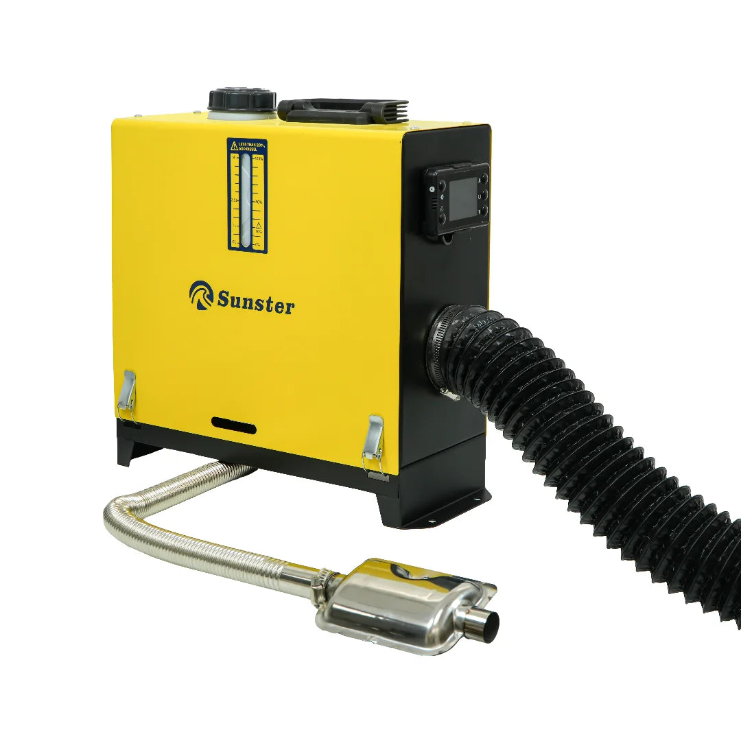 Calefactor Diesel Portátil 8kW Sunster – Rápido, Silencioso y Eficiente