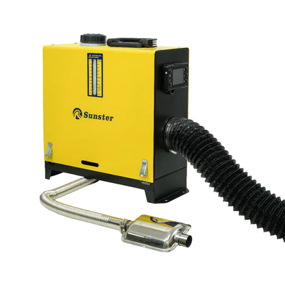 Calefactor Diesel Portátil 8kW Sunster – Rápido, Silencioso y Eficiente