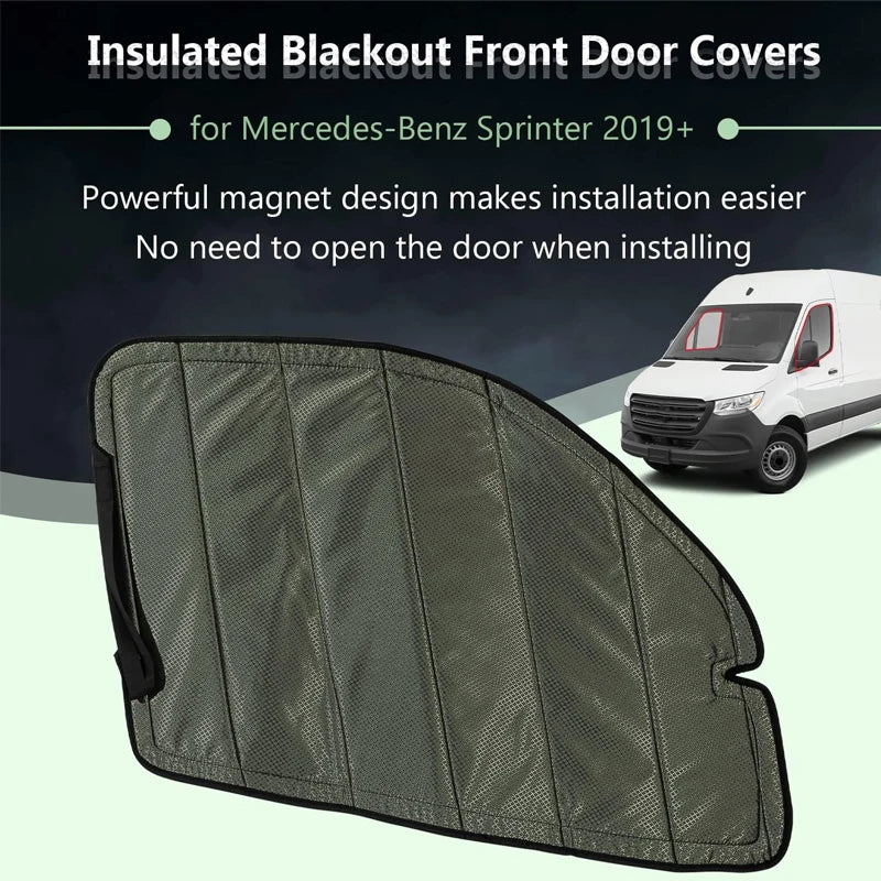 Aislantes Térmicos para Puertas Delanteras  (Pack 2)