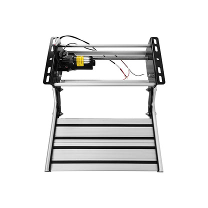 Escalón Eléctrico Plegable 12V para Autocaravana y Camper – Aluminio Antideslizante con Luz LED