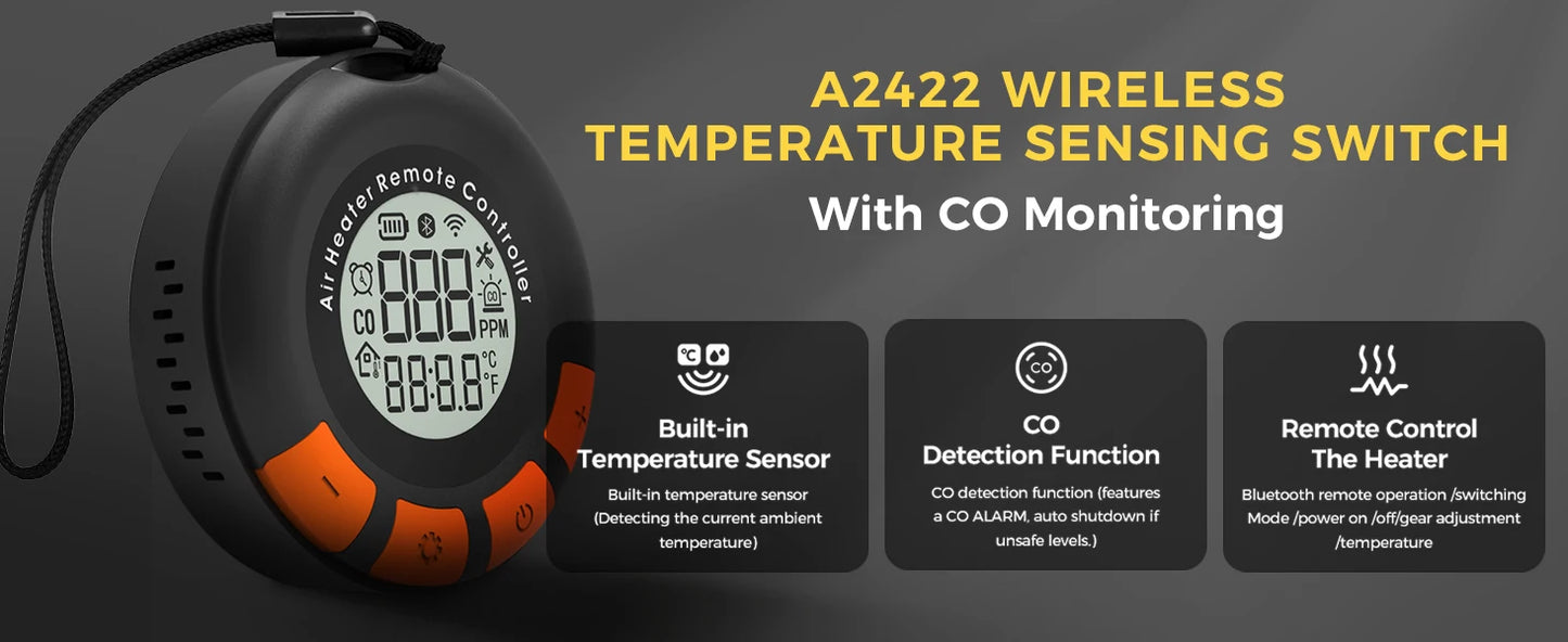 Calefactor Diesel Portátil 8kW Sunster