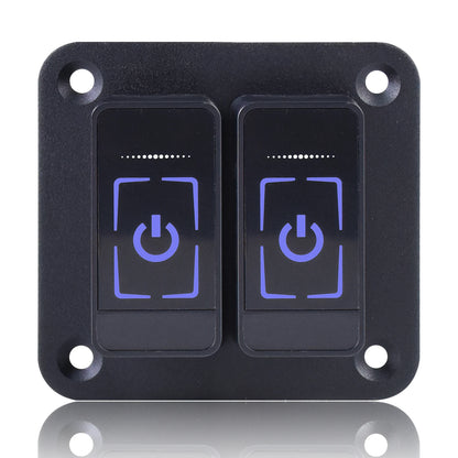 Panel de Interruptores Táctil Inteligente 12V / 24V – 2 a 8 Vías