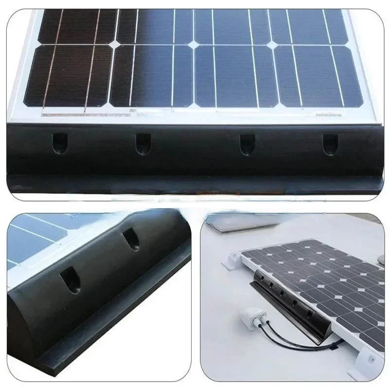 Side Spoiler Mounts for Solar Panels on Campers and RVs (2 Pieces) 