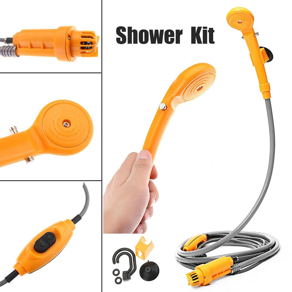 Camping Shower with 20L Tank and 12V Pump