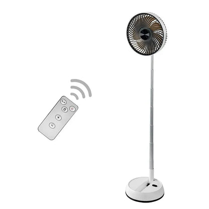 Extendable Portable Fan with Remote Control | Adjustable Height 92cm, USB-C and Quiet