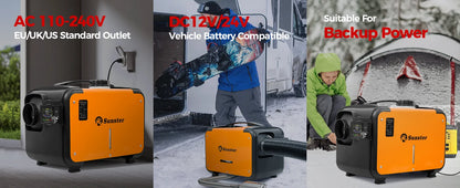 Calefactor Diesel Portátil 8kW Sunster