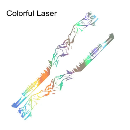 Pegatinas Gráficas de Montaña para Renault Trafic | Vinilos Laterales Decorativos para Puertas (SWB y LWB)