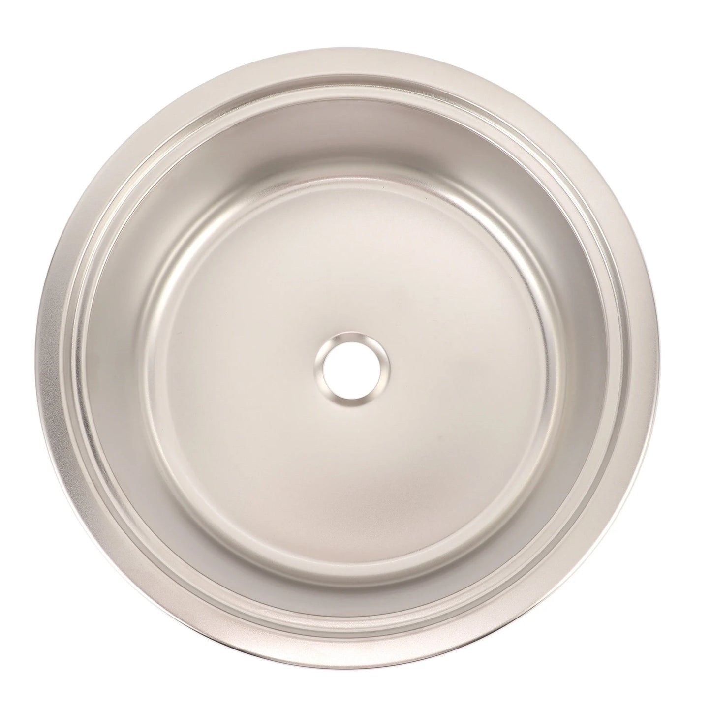 Évier de camping-car en acier inoxydable avec planche en bambou (360×120 mm)