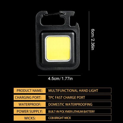 Lampe de poche COB 600 Lumens