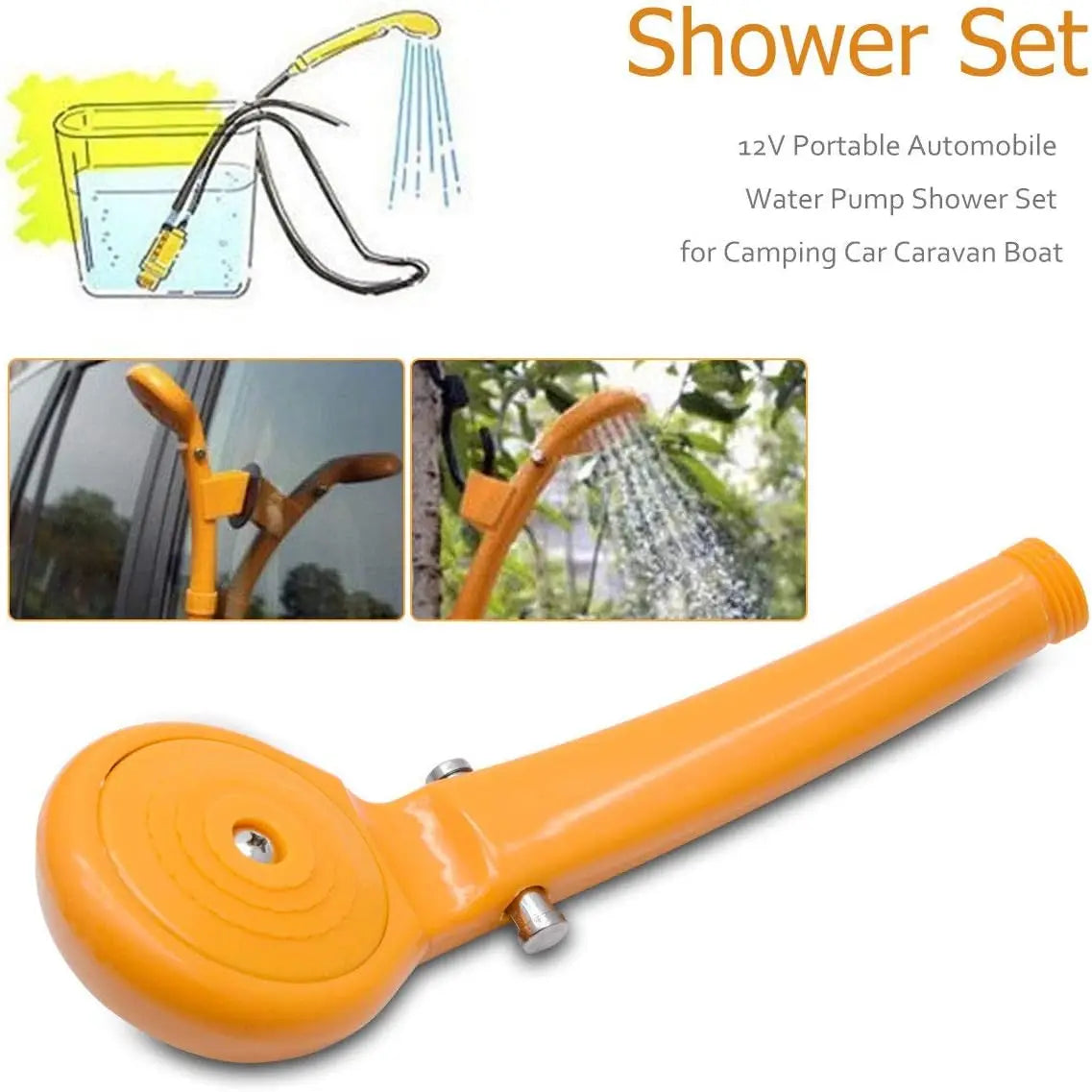 12V Portable Camping Shower