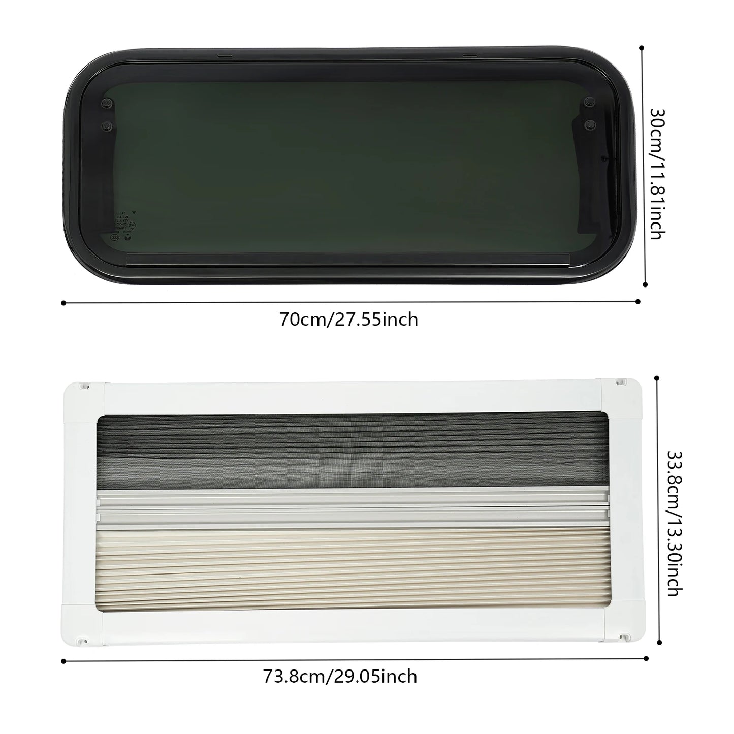 Ventana Push-Out (Disponible en Varias Medidas)
