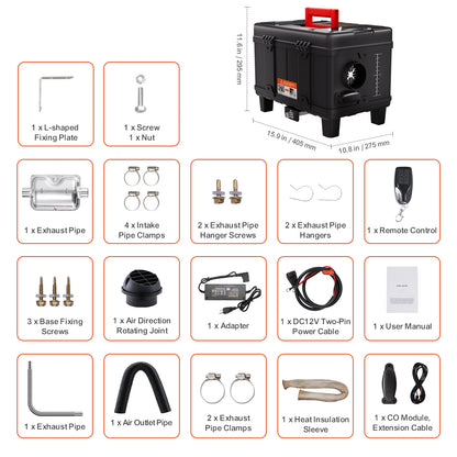 SucceBuy 8kW Portable Diesel Heater