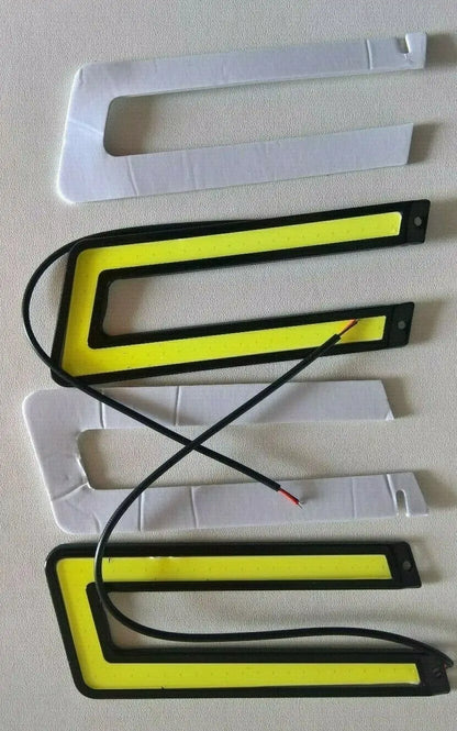 Luces Diurnas LED para Peugeot Boxer / Citroën Relay / Fiat Ducato 2006-2014 – 2400LM, 12V, 6W, Blanco 6000K, COB Chip, Fácil Instalación